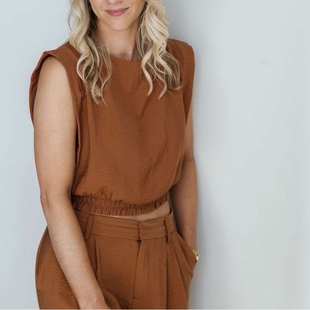 A New Day Crinkle Top